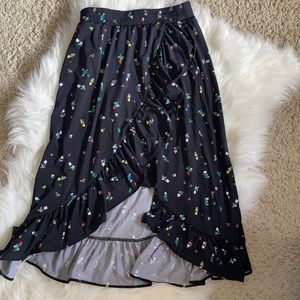 &other stories wrap midi skirt